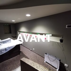 Spa duo avant projet de décoration intérieur sur la Côte Basque