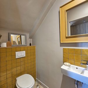 Décoration intérieure des toilettes, par l'agence ID'Harmonies - Marion PIRAUBE