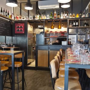 Agencement sur mesure bar à viandes Biarritz