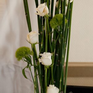 Composition florale pour mariage sur Bordeaux